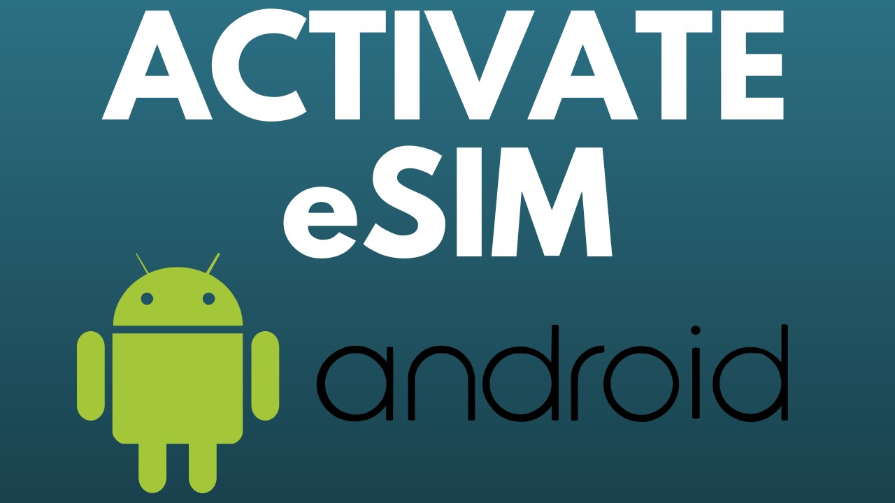 How To Activate ESim On Android - Install & Setup ESim - YouTube