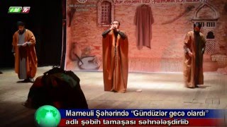 Marneuli Şəhərində Şəbih Tamaşası səhnələşdirilib