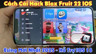 Hướng Dẫn Cách Cài Hack Blox Fruit 22 VNG Trên IPHONE - Esign mới nhất 2025 Hỗ trợ IOS 18