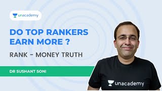 Do Top Rankers Earn More? Rank - Money Truth | Dr. Sushant Soni