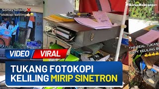 Viral! Video Tukang Fotokopi Keliling Mirip Sinetron, Netizen: Keren Sih Ini