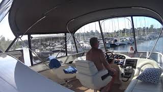 Docking at Treadwell Bay Marina lake Champlain NY 2019