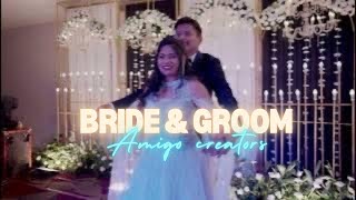 Bride \u0026 Groom | Dance Performance | Perfect | Malang Sajna | Mehbooba | Tum Mile #sangeet #dance