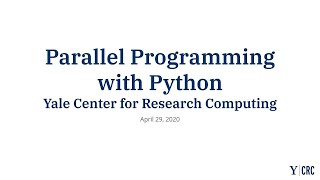 Parallel Programming with Python