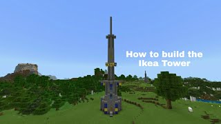 How to build Ikea Tower in Minecraft