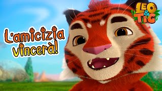 Leo e Tig Italia 🐯🐆 🤗 L'amicizia vincerà! ✌🏼 Cartone animato per bambini