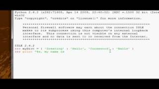 Python Tutorial #25 - String Formatting with Dictionaries