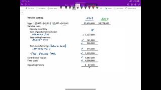 Management Accounting: Absorption vs. Variable Costing II