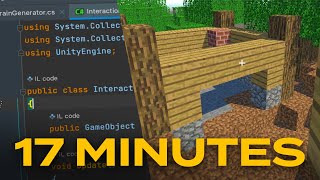 How to Make MINECRAFT in Unity 3D