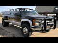 chevrolet k3500 6.5 turbo diesel episode 3 new tires and attitude truck yeah