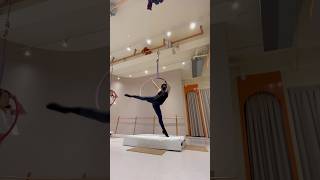 20230905空環寶寶班練習紀錄 #yogagirl #aerialhoop #空中環#yoga