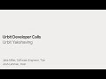 Developer Call: Urbit Yakshaving