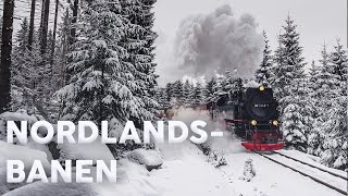 Cab Ride of Nordlandsbanen, Winter│Trondheim-Bodø (train driver's view / Zug Führerstandsmitfahrt