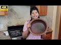 54 මැටි බඳුනක් පදම් කරමු how to season a clay pot