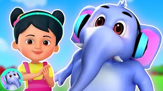 एक मोटा हाथी, Ek Mota Hathi Jhoom Ke Chale, Hathi Dada + Best Elephant Song and Hindi Rhymes