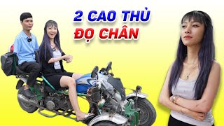 Màn đọ chân kịch tính giữa Cô gái Đà Lạt và  chàng trai trẻ không tay II ĐỘC LẠ BÌNH DƯƠNG