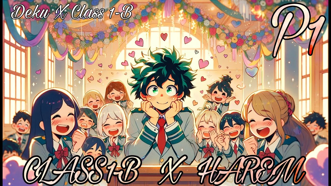 What If Deku Was In Class 1-B And Had Harem - YouTube