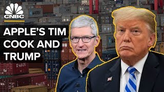 How Apple CEO Tim Cook Charmed President Donald Trump
