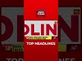 Top Headlines At 1 PM | India Today | November 18, 2021 | #Shorts