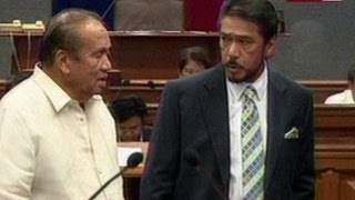 SONA: Sen. Sotto, itinangging   plagiarized ang kanyang speech   kontra RH Bill