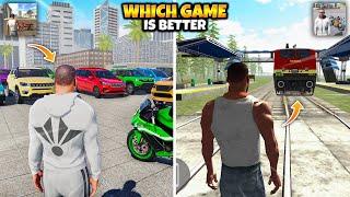 INDIAN BIKE DRIVING 3D VS INDIAN BIKE \u0026 CAR DRIVING 3D🔥| WHICH ONE IS BEST?🤔