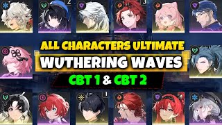 All 18 Playable CHARACTERS & ULTIMATES! Wuthering Waves