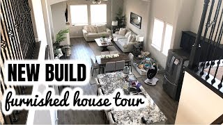 NEW BUILD FURNISHED HOUSE TOUR | Neutral \u0026 Classic Interior Design