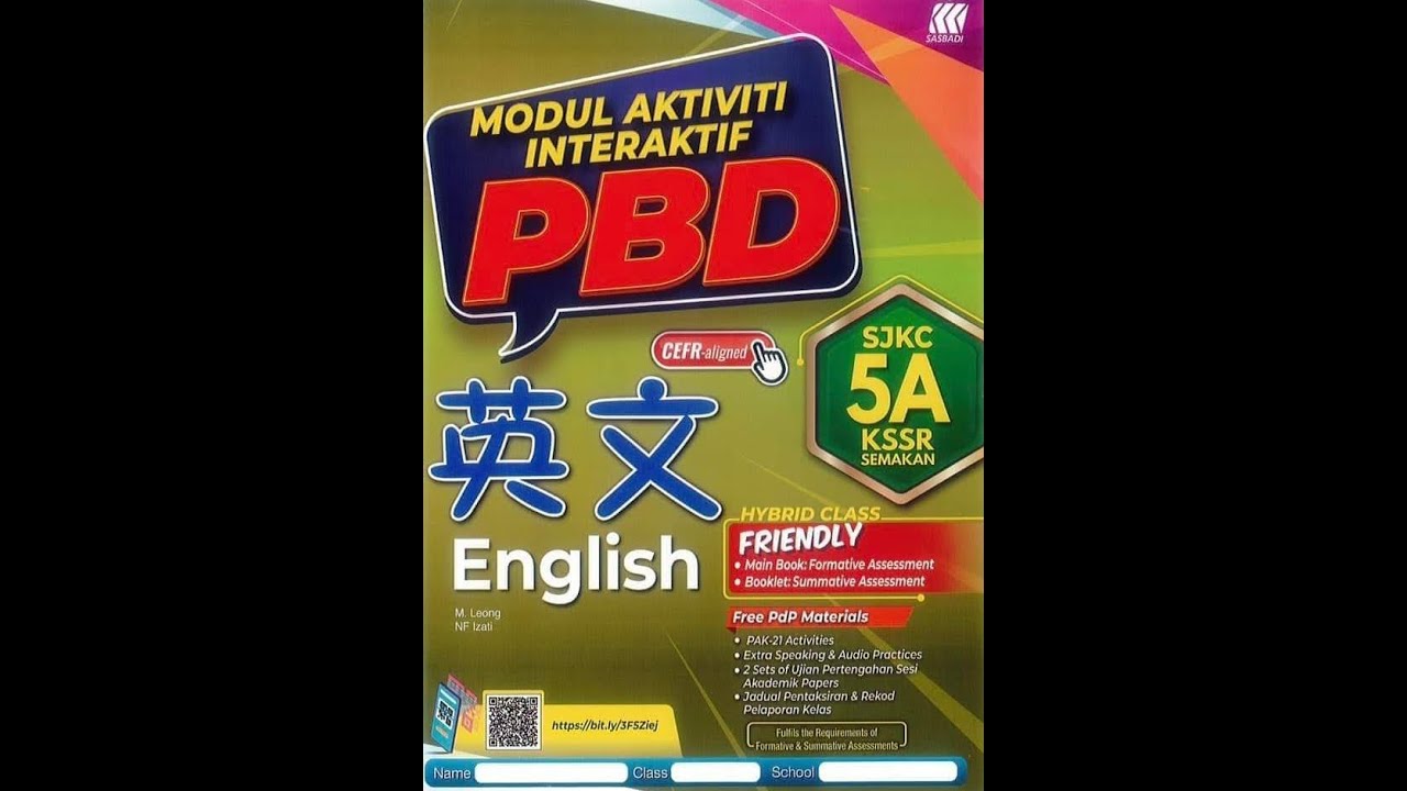 Jawapan Bahasa English Tahun 5A Modul Aktiviti Interaktif PBD Answer ...