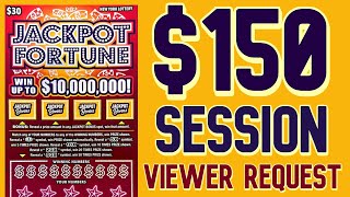 Chasing $10,000,000 with the JACKPOT FORTUNE! | VIEWER REQUEST| $30 Scratchers! | New York Lottery