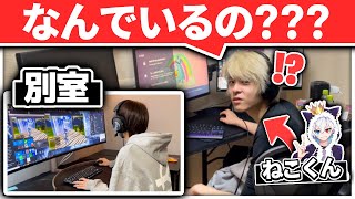 【実写】ねこくんにオンラインでゲームしてるはずの友達が自分の家にいたらドッキリしてみたw w w【FORTNITE/フォートナイト】