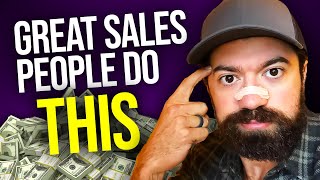 How I learned to SELL...[mindset training]