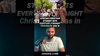 African Christian sets students straight 😳  #jesus #bible #god #christianity #spirituality