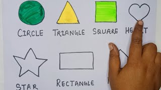 Let's Learn About Different types of Shapes | Identification of Different Types of Colours | For Kid