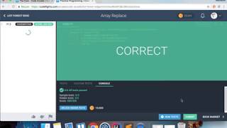 Array Replace - Codefights - Python