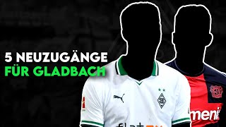 Borussia M‘Gladbach: 5 Transfers für den nächsten Kaderumbruch im Sommer!
