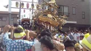 平成２５年度  羽田神社例大祭　神輿渡御　仲七