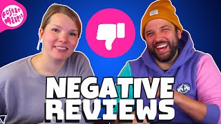 Reading Bad Reviews of Our Favourite Board Games