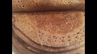 உடலுக்கு பலம் சேர்க்கும் குரக்கன் மா தோசை/Very Healthy Finger Millet Dosai by Genie Mum