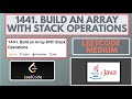 Leetcode | 1441. Build an Array with Stack Operations | Medium | Java Solution