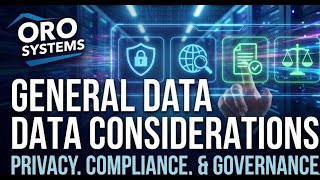 General data considerations—CompTIA Security+ SYO-701—3.3.3