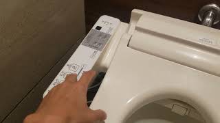 🎶水の音🎶の出る🚽ウォッシュレット🚽の動作動画　音出しシーン　出音シーン