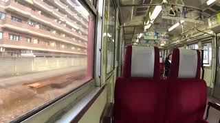 【鉄道車窓】JR七尾線  415系 交直セクション通過【津幡→中津幡】