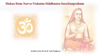 Sarva Vedanta Siddhanta Sara Sangraham - Adi Shankaracharya Sung by  Arjun Nair