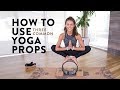 How to Use 3 Common Yoga Props - Yoga Wheel, Yoga Blocks and Yoga Strap Tutorial