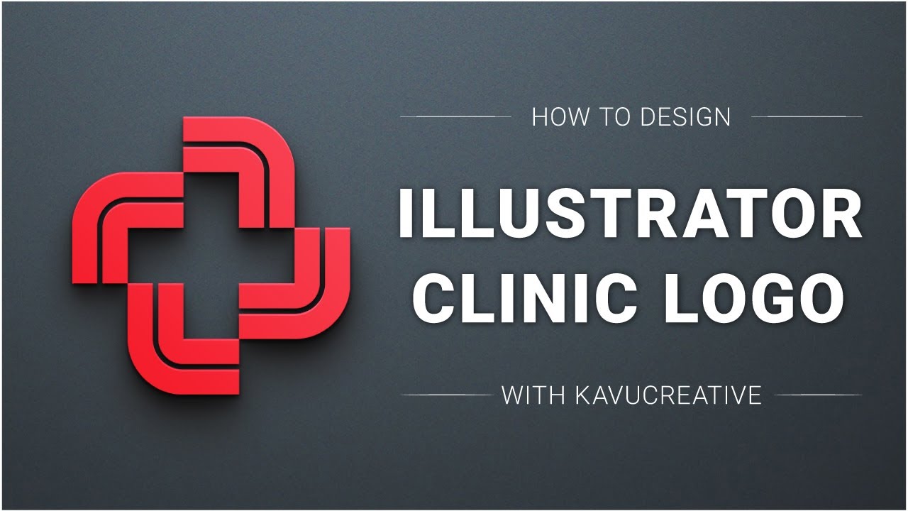 Illustrator Clinic Designing A Hospital Logo Step By Step By