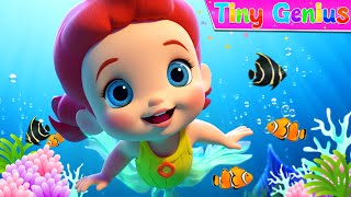 Magical Mermaid Princess! | #TinyGeniusTV Nursery Rhymes \u0026 Kids Songs