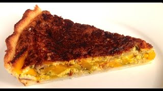 Kürbis Quiche