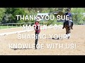 Finding your correct alignment in the saddle with Sue Martin