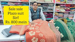 PLAZO SUITS SIRF RS.800 MEIN