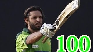 Shahid Afridi 100 runs off 37 Balls Fastest Century in ODI